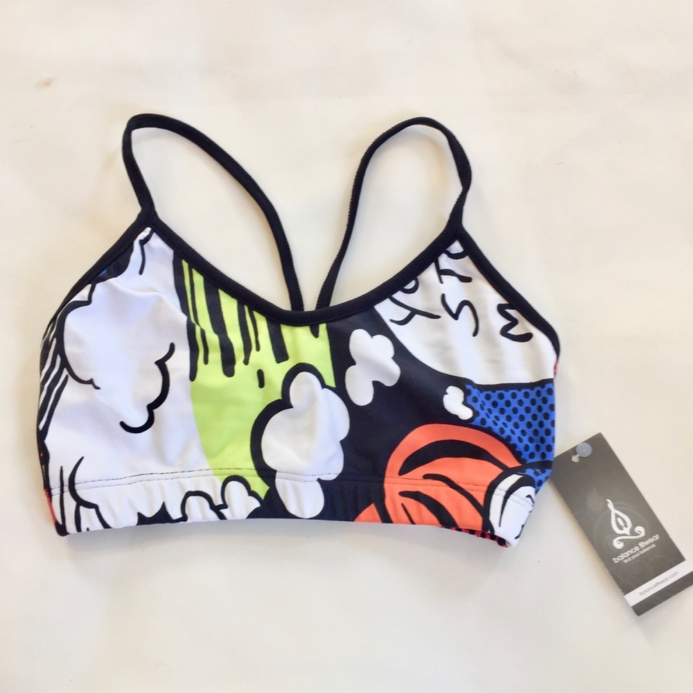 NWT Balance Fitwear Athleisure Yoga Sports Bra